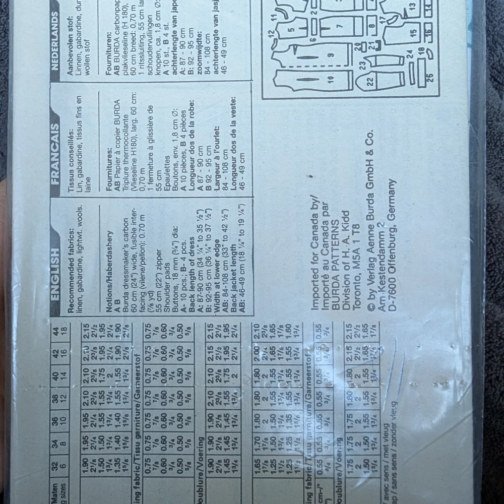 Burda Pattern - Picture 3 of 3